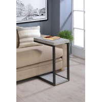 Coaster Furniture 902933 Accent Table Cement and Black